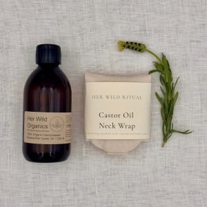 Organic Castor Oil Neck Wrap